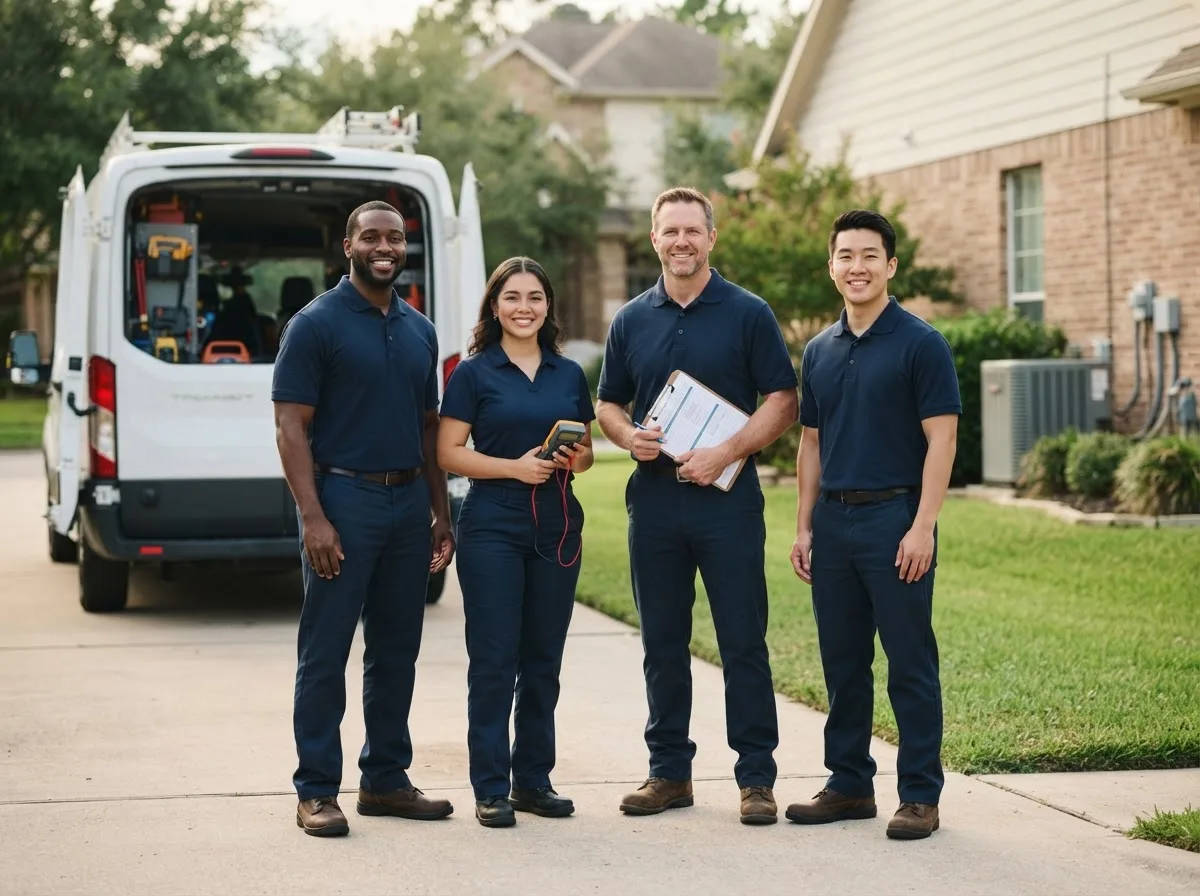 Certified HVAC technician near Charlotte, TX